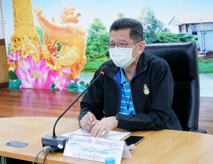 รองผู้ว่าการ(ปฏิบัติการ 3) ตรวจเยี่มพร้อมมอบนโยบาย กปภ.ข.8 ประจำไตรมาส ๑ ปีงบประมาณ ๒๕๖๕