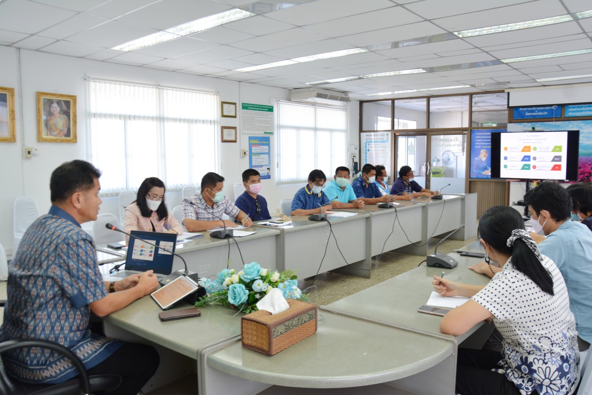 กปภ.สาขาอุดรธานีจัดประชุมมอนิ่งทอล์คเดือน พ.ย. 2564