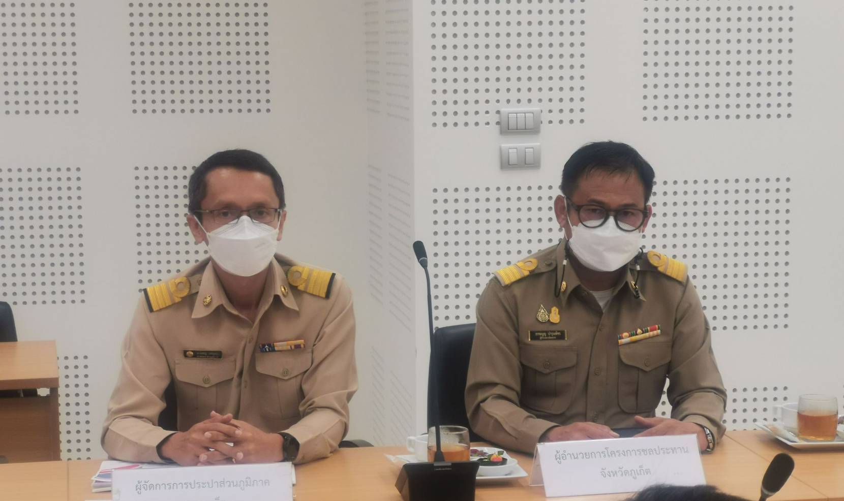 กปภ.สาขาภูเก็ต เข้าร่วมประชุมร่วมกับเจ้าหน้าที่สถานทูตสหรัฐอมริกาประจำประเทศไทย เกี่ยวกับการบริหารจัดการน้ำ