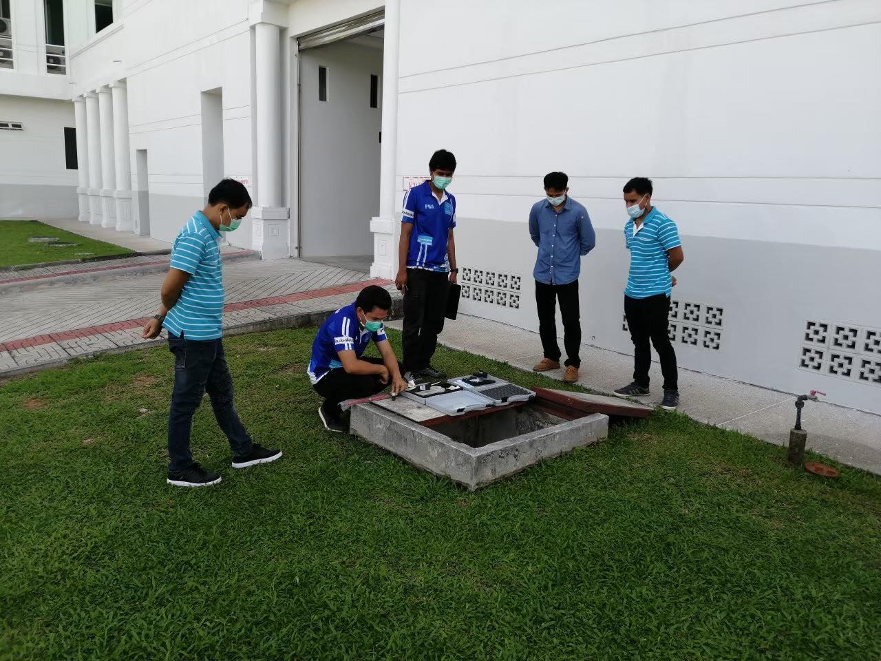 การประปาส่วนภูมิภาคสาขาพังงา ตรวจสอบวิเคราะห์คุณภาพน้ำประปา