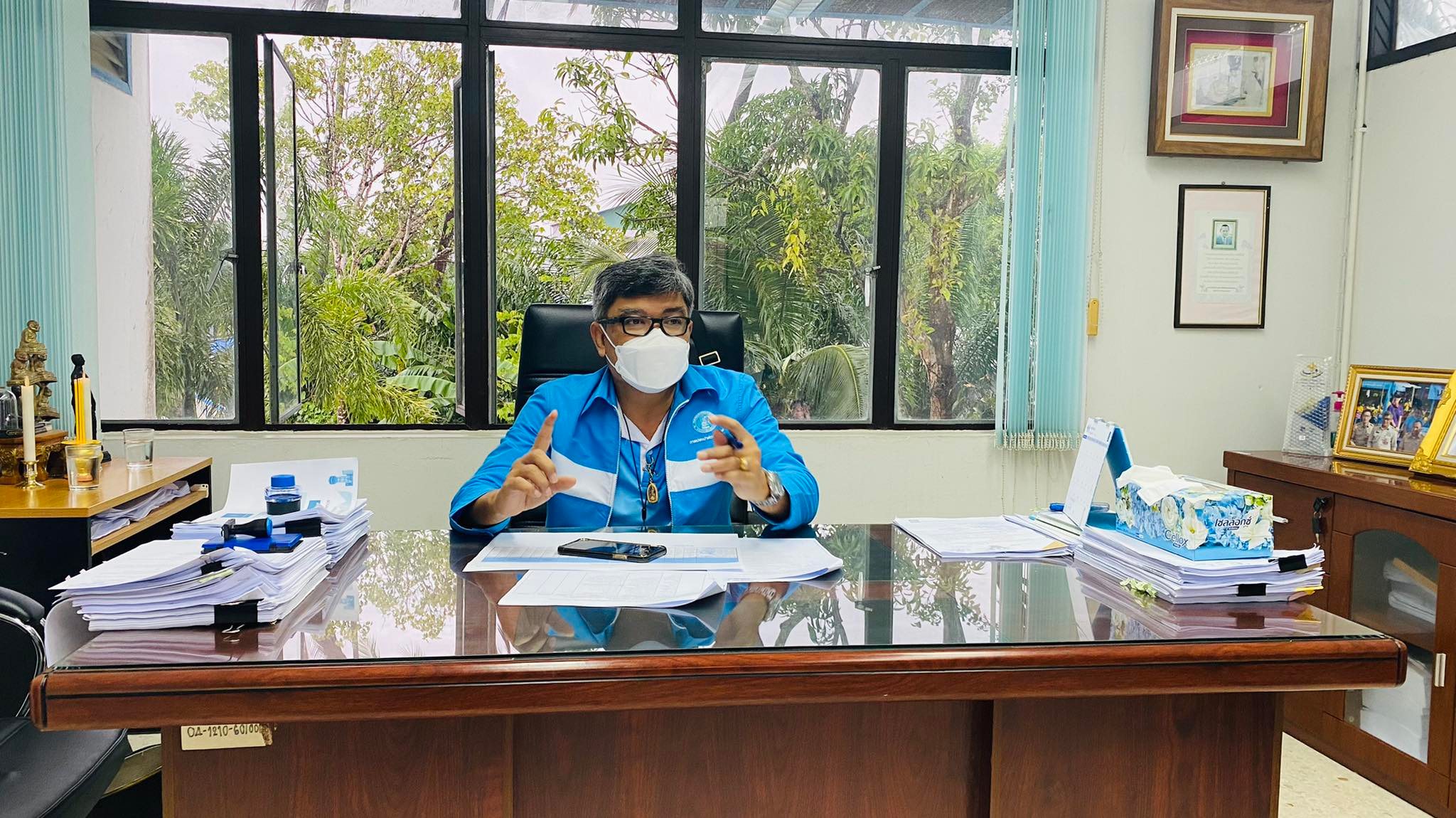 การประปาส่วนภูมิภาคสาขาชุมพร ประชุมซักซ้อมการปฏิบัติงาน ปีงบประมาณ 2565