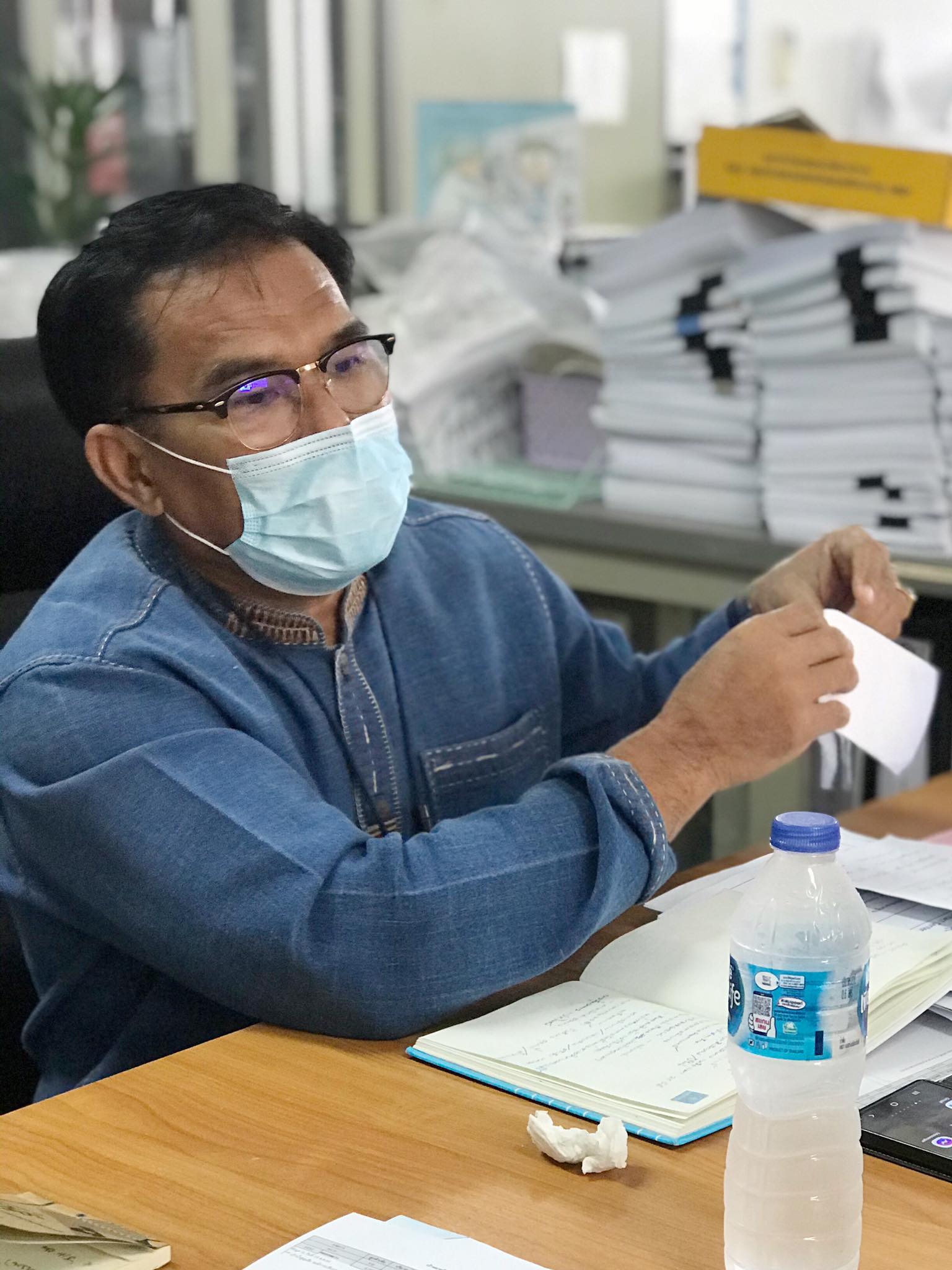 กปภ.สาขาคลองหลวง จัดกิจกรรมสนทนายามเช้า (Morning Talk) ประจำเดือนพฤศจิกายน ครั้งที่ 2/2565