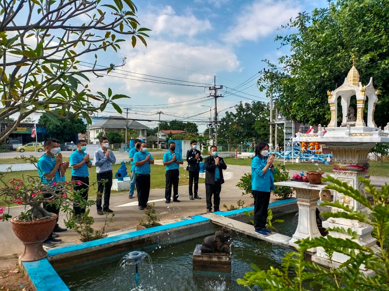 กปภ.สาขาฮอด ต้อนรับผู้อำนวยการการประปาส่วนภูมิภาคเขต 9 เข้าตรวจเยี่ยมและมอบนโยบายการทำงาน