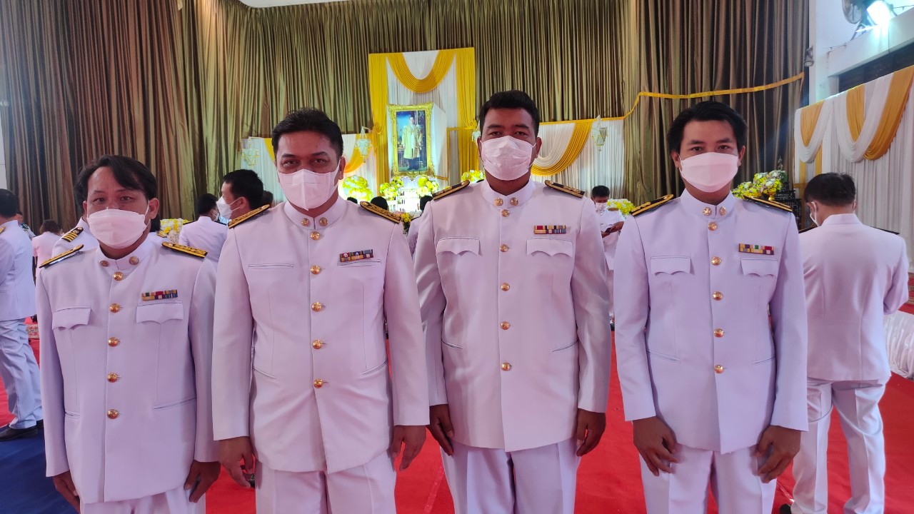 กปภ.สาขาอู่ทอง ร่วมกิจกรรมเนื่องในวันคล้าย วันพระบรมราชสมภพ พระบาทสมเด็จพระบรมชนกาธิเบศร มหาภูมิพลอดุลยเดชมหาราช บรมนาถบพิตร วันชาติ และวันพ่อแห่งชาติ ๕ ธันวาคม ๒๕๖๔