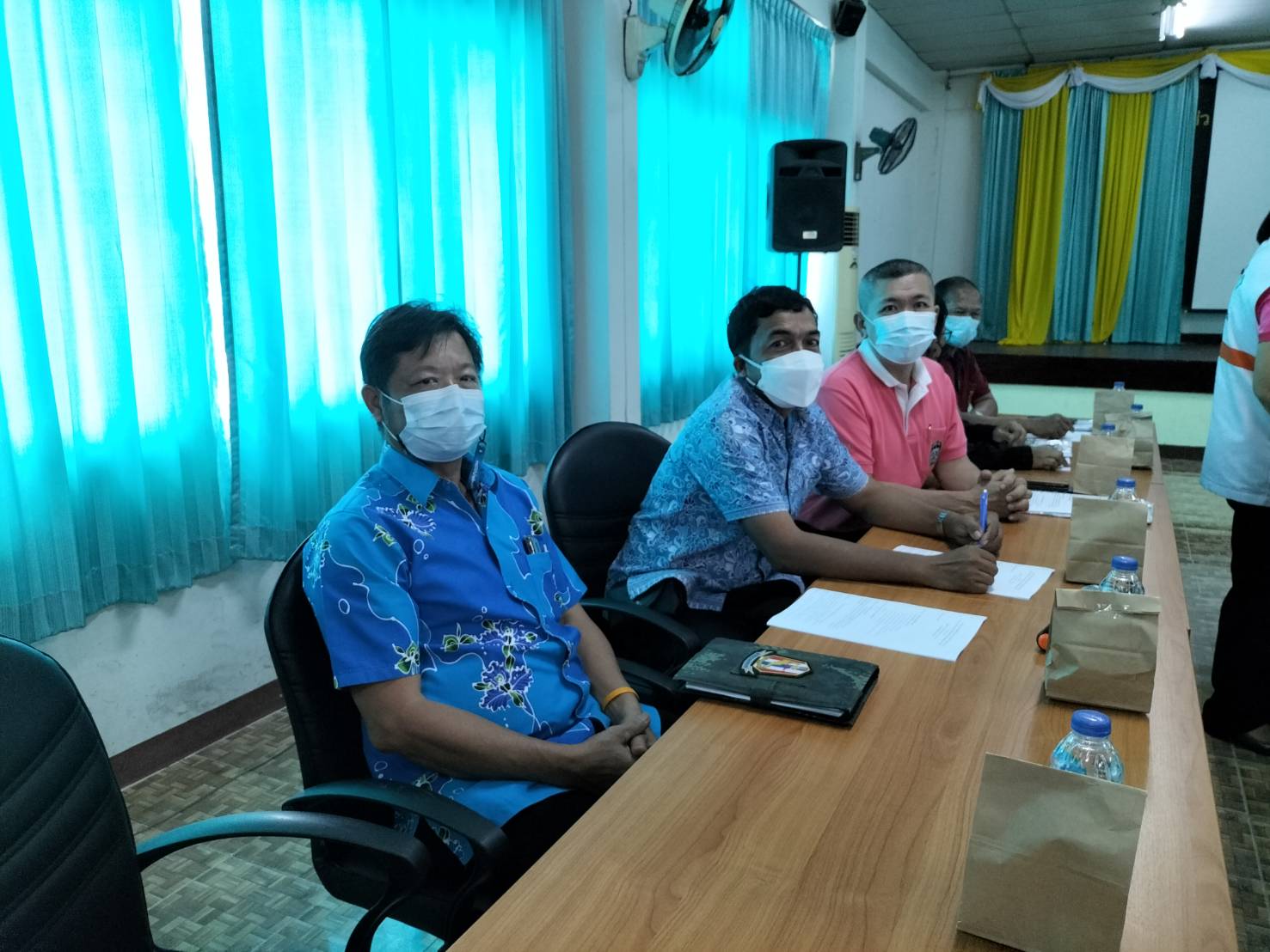 การประปาส่วนภูมิภาคสาขาทุ่งสง เข้าร่วมประชุมหน่วยงานราชการในพื้นที่ประจำเดือน