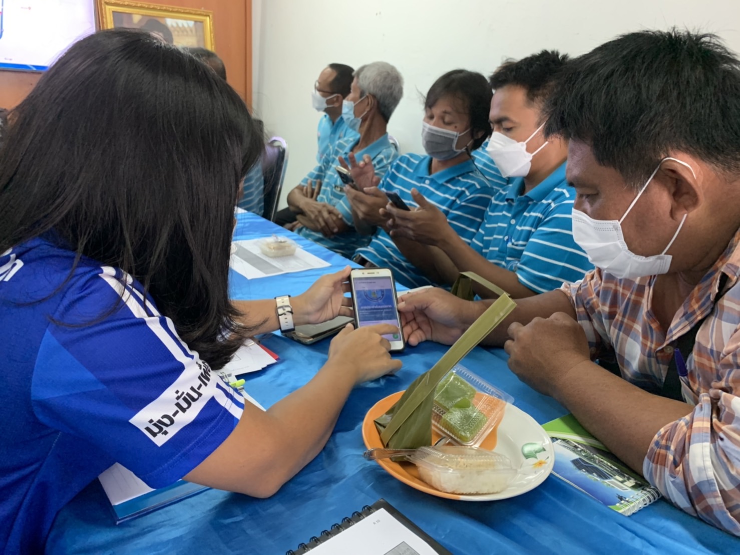 การประปาส่วนภูมิภาคสาขาบ้านตาขุน แลกเปลี่ยนการเรียนรู้ หรือ On The Job Training (OJT)