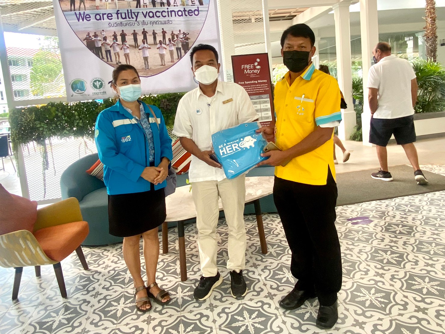 การประปาส่วนภูมิภาคสาขากระบี่ ลงพื้นที่พบผู้ใช้น้ำรายใหญ่ ภายใต้กิจกรรมมุ่งมั่นเพื่อปวงชน เติมใจให้กันครั้งที่ 1/2565