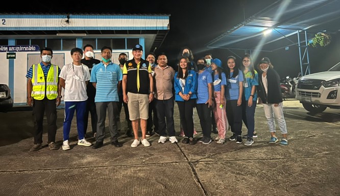 กปภ.สาขาเกาะสมุย ลงพื้นที่ค้นหาท่อแตก-ท่อรั่ว เพื่อลดน้ำสูญเสียแบบเชิงรุก