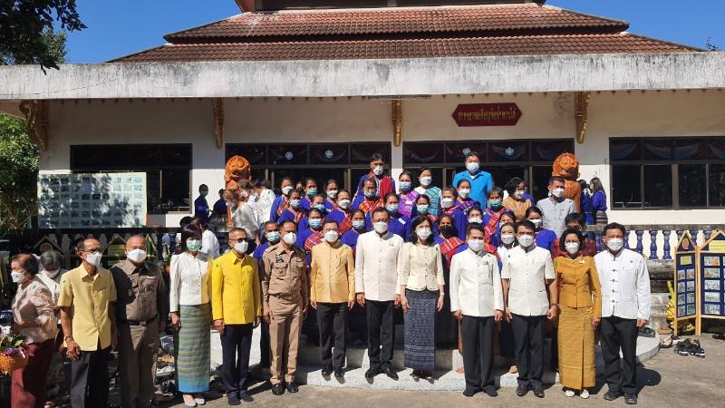 กปภ.สาขายโสธร เข้าร่วมพิธีถวายกฐินสามัคคีจังหวัดยโสธร ประจำปีพุทธศักราช ๒๕๖๔