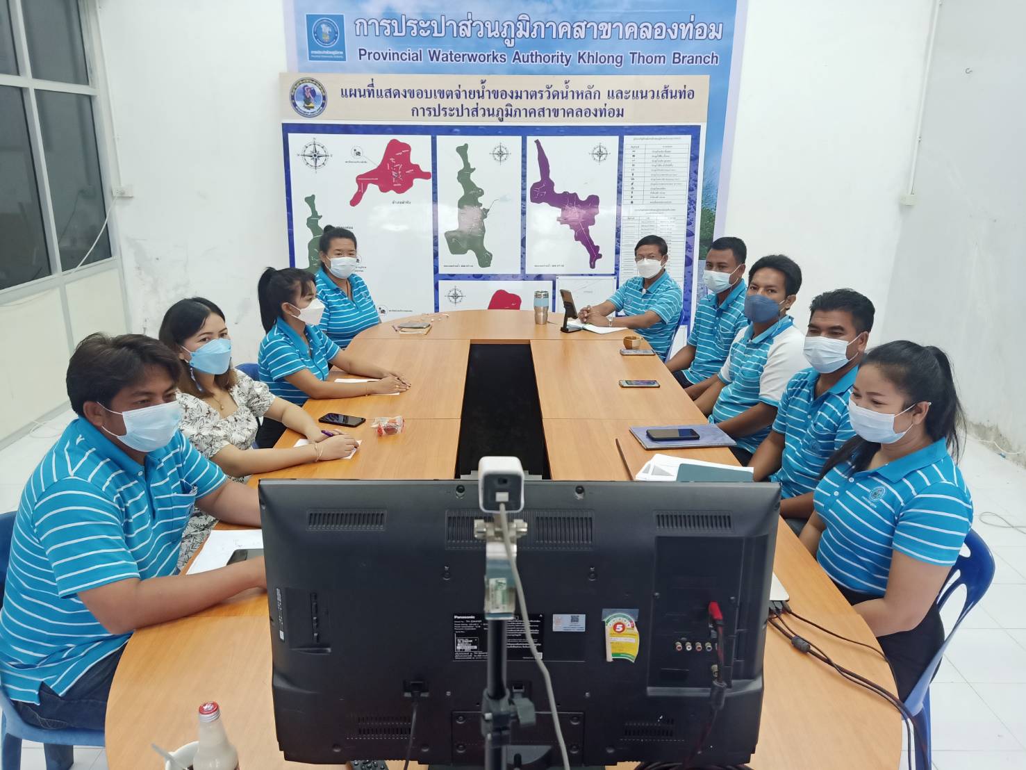 การประปาส่วนภูมิภาคสาขาคลองท่อม ได้เข้าร่วมการฝึกอบรมโครงการ "พัฒนาระบบสารสนเทศ สนับสนุนการจัดการและติดตามข้อร้องเรียน (Smart 1662)" สำหรับเจ้าหน้าที่ผู้ใช้งาน กปภ.สาขา