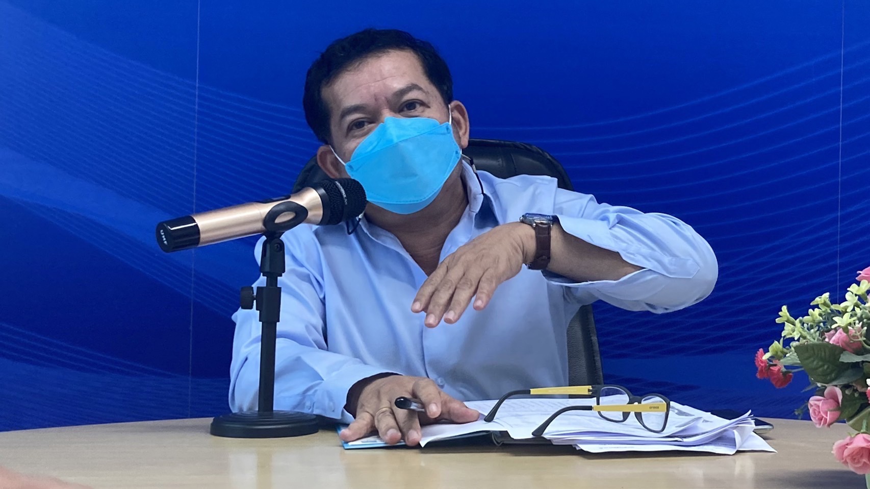 กปภ.สาขาสมุทรสงคราม จัดกิจกรรม Morning Talk ประจำเดือน พฤศจิกายน 2564