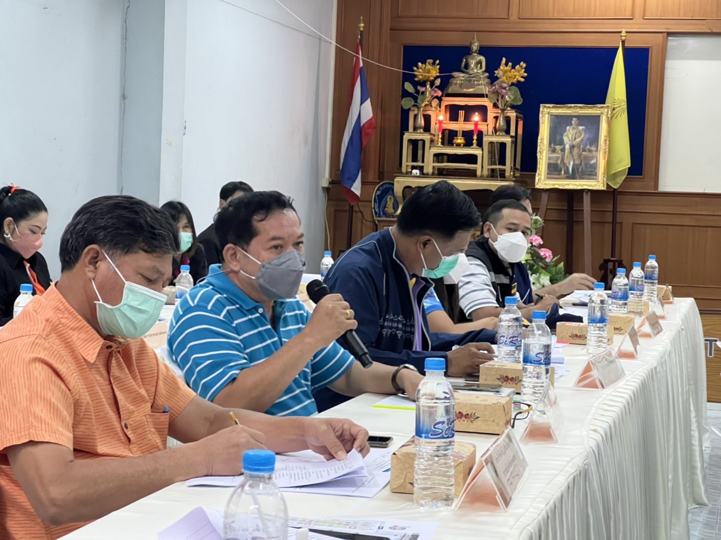 กปภ.สาขาสมุทรสงคราม ร่วมประชุมเตรียมการรับเสด็จทูลกระหม่อมหญิงอุบลรัตนราชกัญญา สิริวัฒนาพรรณวดี ในวโรกาสเสด็จติดตามผลการดำเนินงานโครงการ TO BE NUMBER ONE