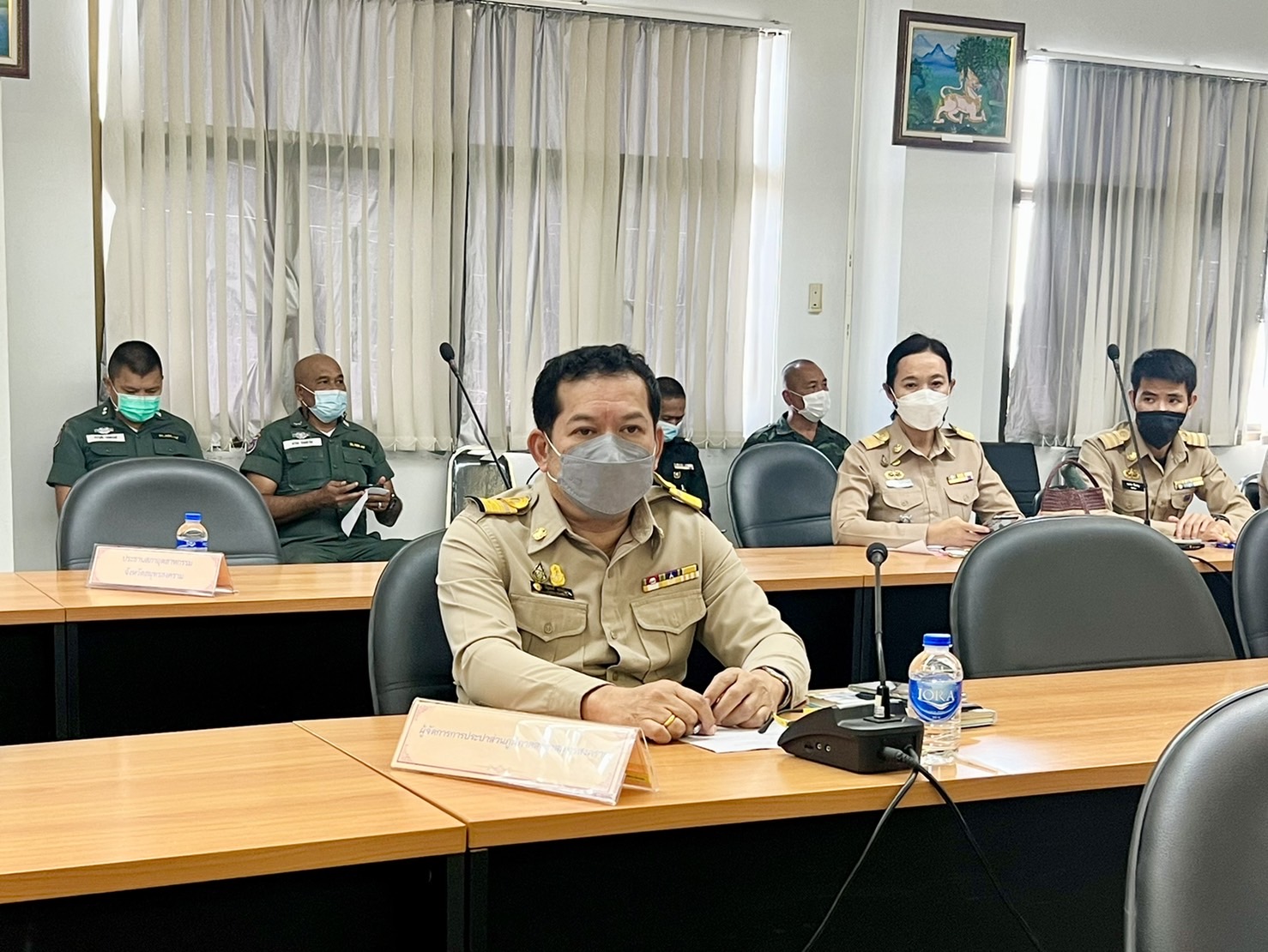 กปภ.สาขาสมุทรสงคราม ร่วมประชุมเตรียมการรับเสด็จทูลกระหม่อมหญิงอุบลรัตนราชกัญญา สิริวัฒนาพรรณวดี ในวโรกาสเสด็จติดตามผลการดำเนินงานโครงการ TO BE NUMBER ONE