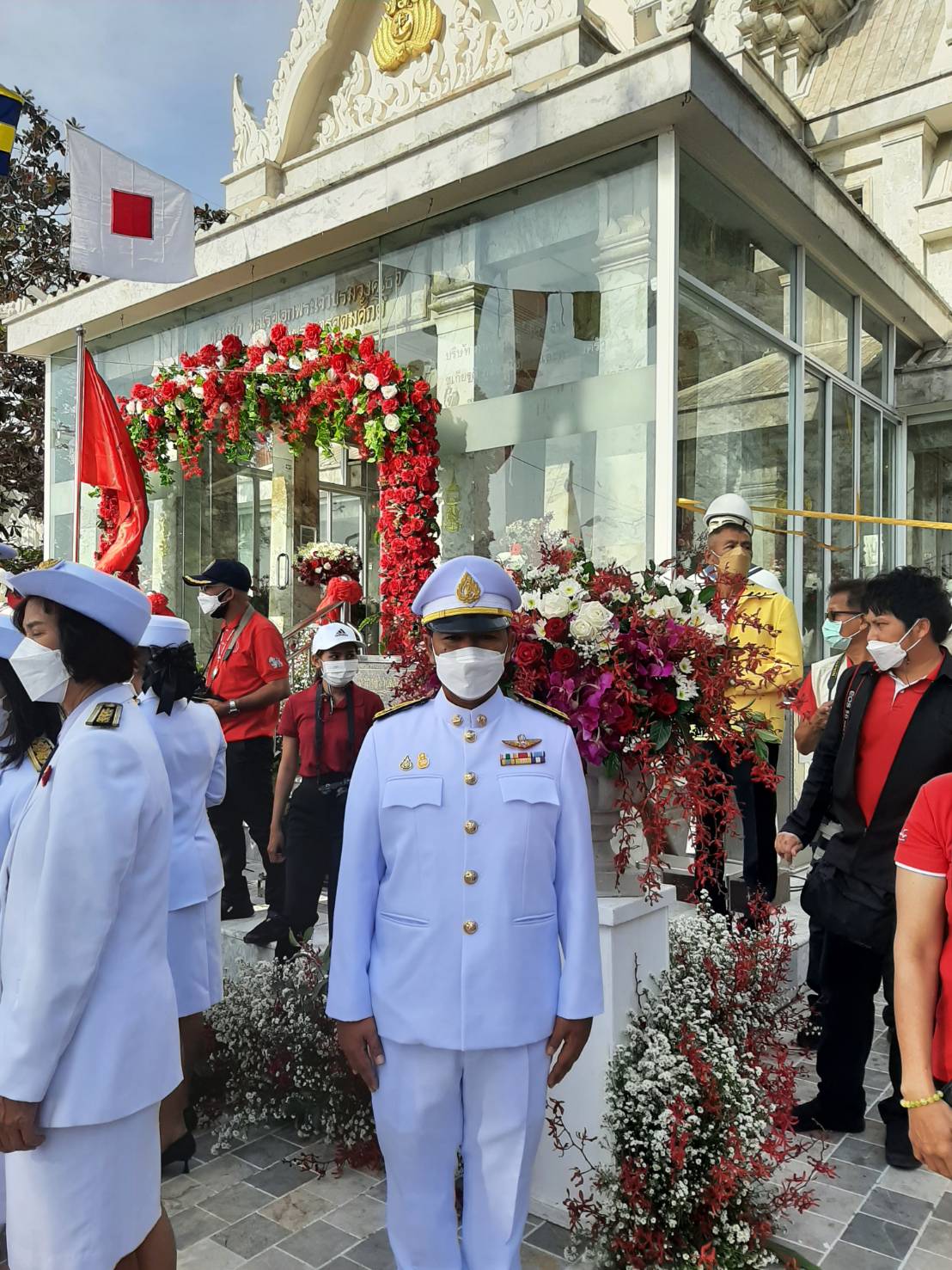 การประปาส่วนภูมิภาคสาขาชุมพร ร่วมกิจกรรมวันคล้ายประสูติ พลเรือเอกพระเจ้าบรมวงศ์เธอ พระองค์เจ้าอาภากรเกียรติวงศ์ กรมหลวงชุมพรเขตอุดมศักดิ์