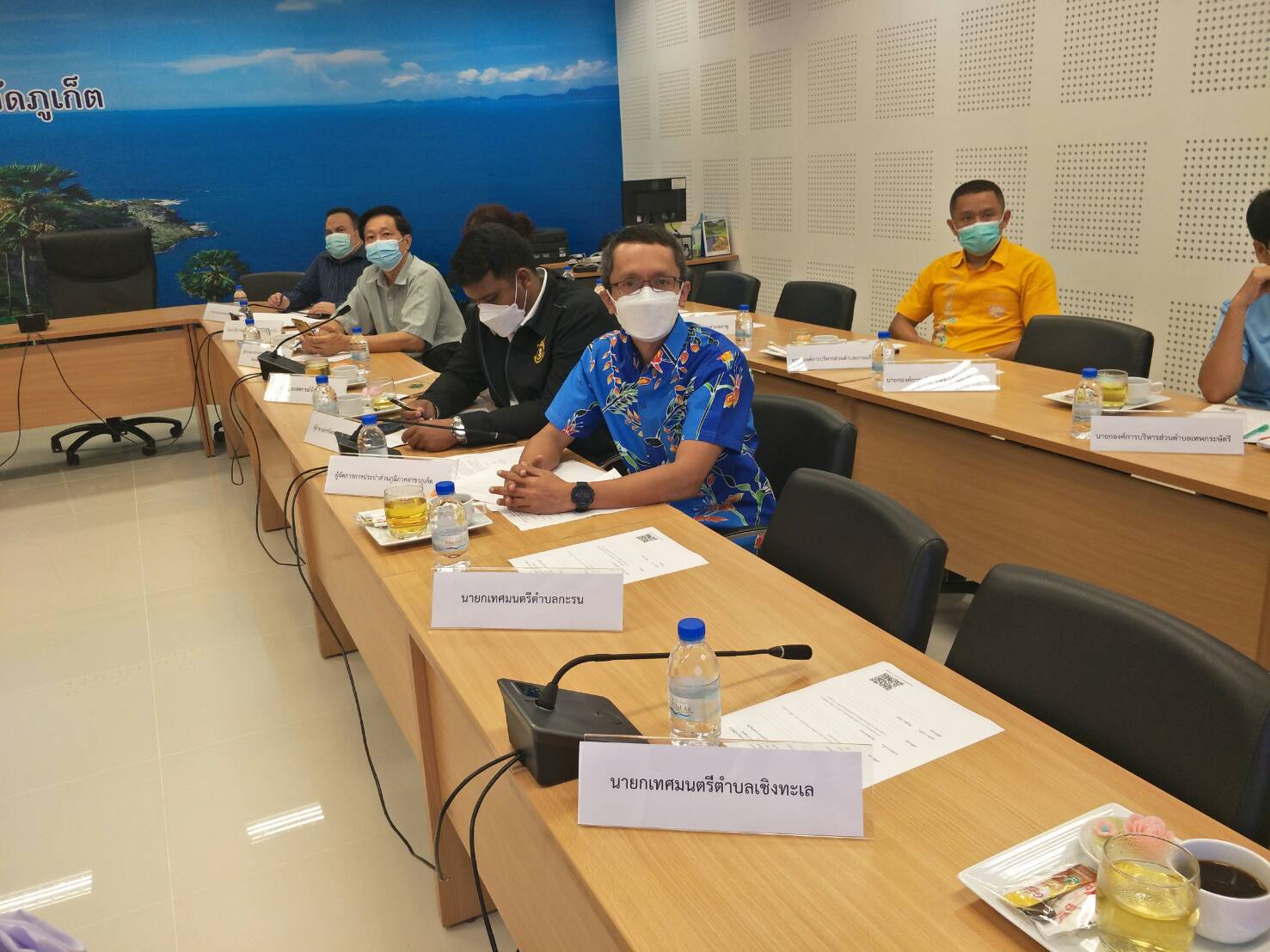 กปภ.สาขาภูเก็ต เข้าร่วมประชุมการเตรียมความพร้อมการบริหารจัดการทรัพยากรน้ำช่วงฤดูแล้ง