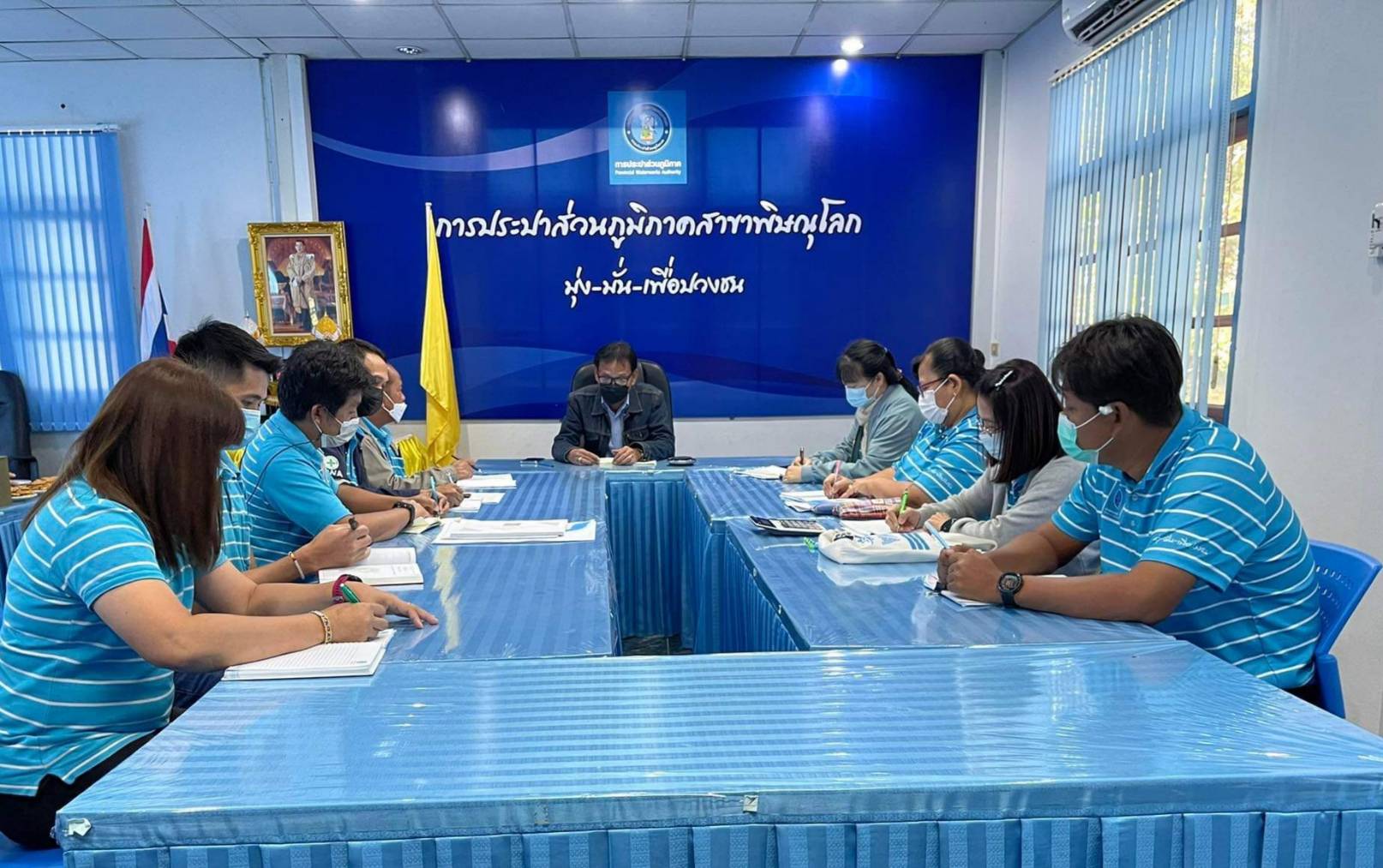 กปภ.สาขาพิษณุโลก จัดกิจกรรมโครงการสนทนายามเช้า (Morning Talk) ครั้งที่ 3/2565