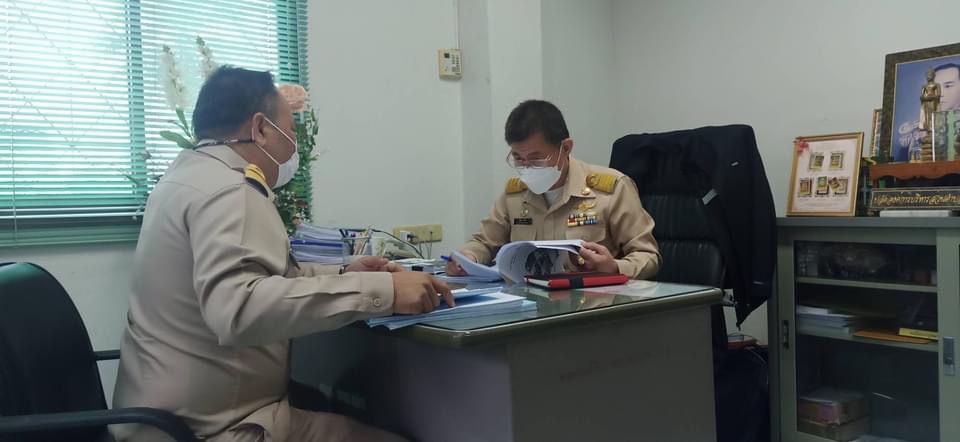 กปภ.สาขาสมุทรสงคราม เข้าประสานงานองค์กรปกครองส่วนท้องถิ่นเพื่อเสนอโครงการพัฒนาและเสริมสร้างความเข้มแข็งของเศรษฐกิจฐานราก ปี 2565