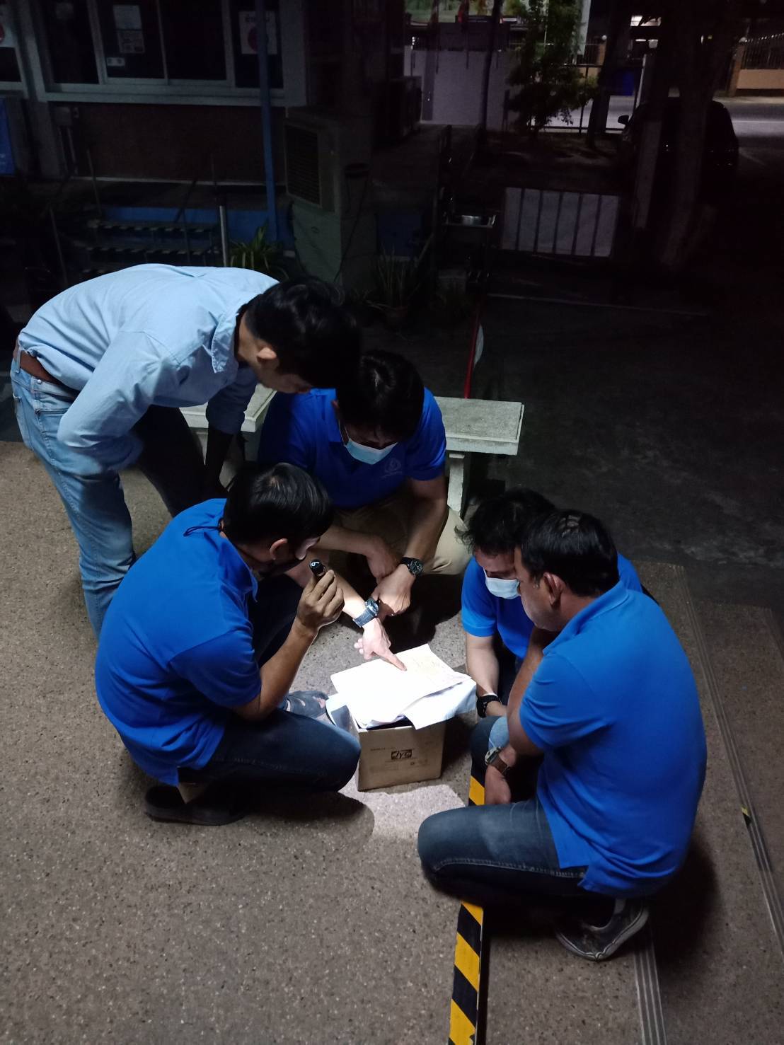 กปภ.สาขากำแพงเพชร เตรียมพร้อมทำ Step test   DMA 08 ซึ่งเป็นพื้นที่เป้าหมายงาน on the job training (OJT) ในเดือนมกราคม 2565