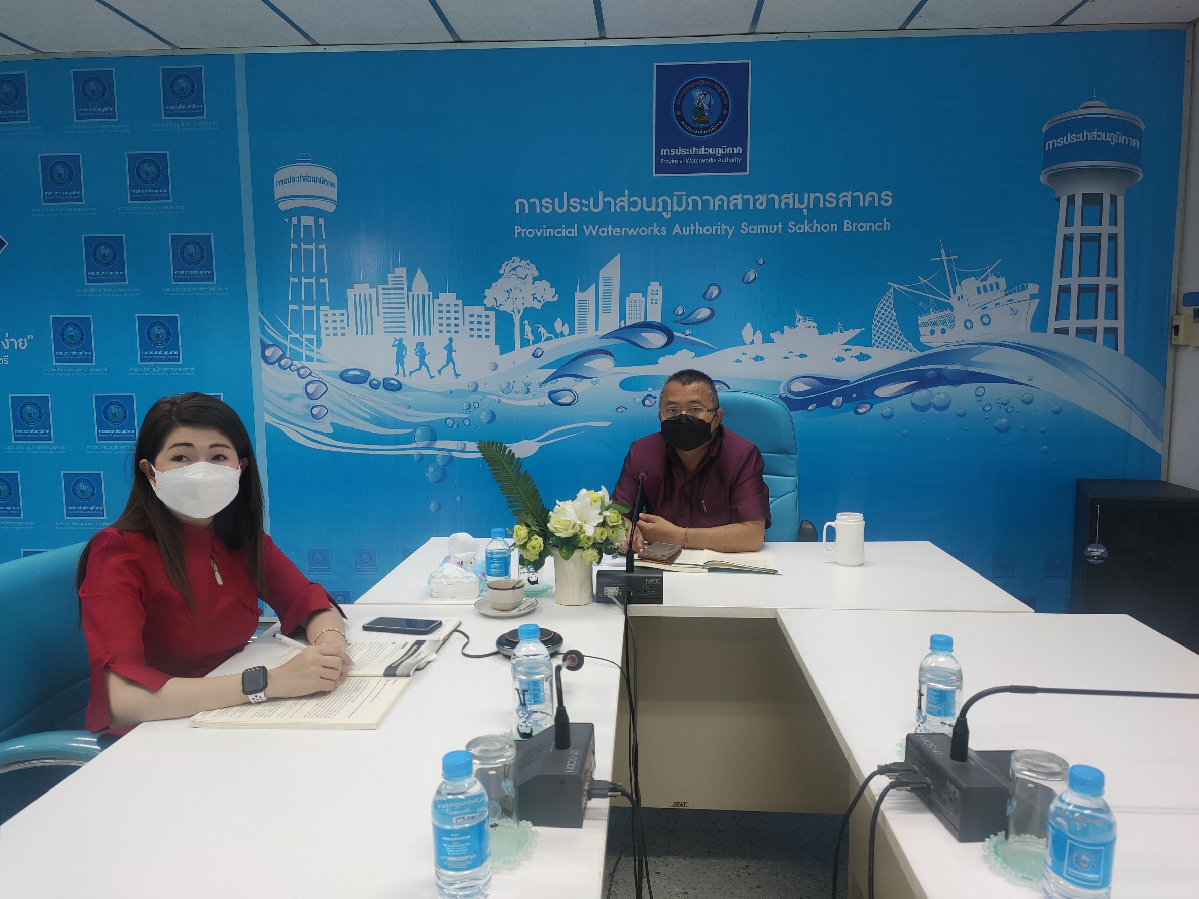 กปภ.สาขาสมุทรสาคร เข้าร่วม เข้าร่วมอบรมหลักสูตรเจ้าหน้าที่ความปลอดภัยในการทำงานระดับบริหาร (จป.บริหาร)