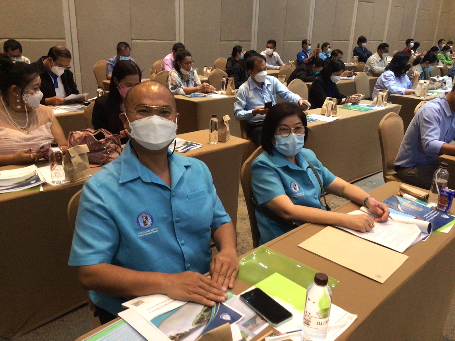 กปภ.สาขาท่ามะกา  เข้าร่วมประชุมรับฟังความคิดเห็นของประชาชน ครั้งที่ 1 (ปฐมนิเทศโครงการ) โครงการศึกษาการบริหารจัดการน้ำพื้นที่รอยต่อลุ่มน้ำแม่กลอง เพชรบุรี-ประจวบคีรีขันธ์ โดย สทนช. วันศุกร์ที่ 28  มกราคม 2565