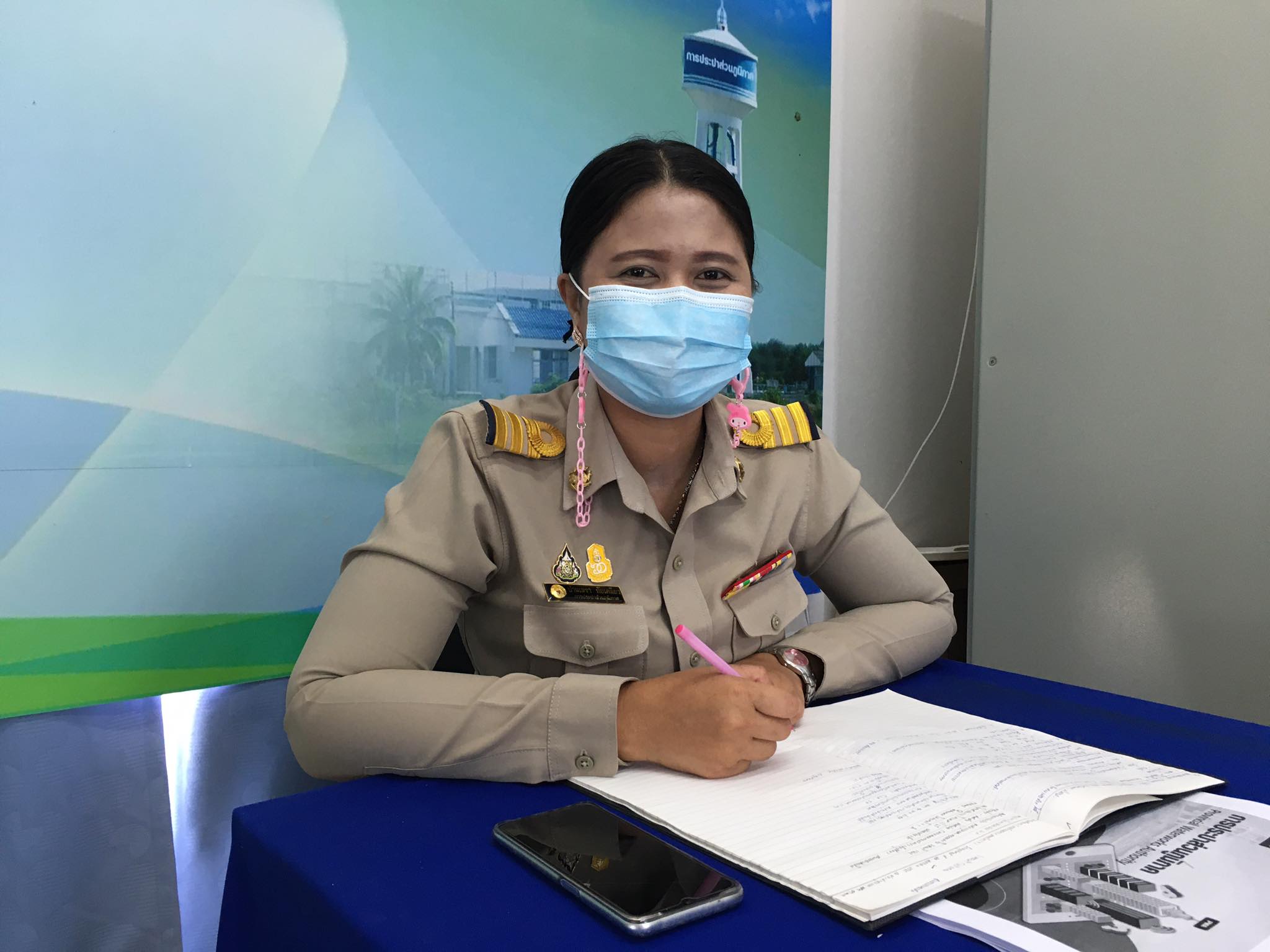 การประปาส่วนภูมิภาคสาขาท่าแซะ จัดประชุมสายงานอำนวยการ ประจำไตรมาสที่ ๒/๒๕๖๕
