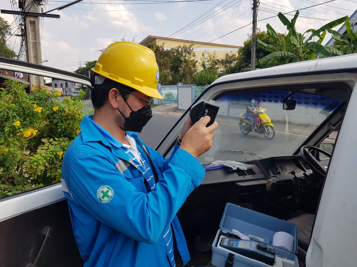 กปภ.สาขามหาสารคาม ตรวจสอบและเฝ้าระวังคุณภาพน้ำในระบบจำหน่ายตามโครงการน้ำประปาดื่มได้