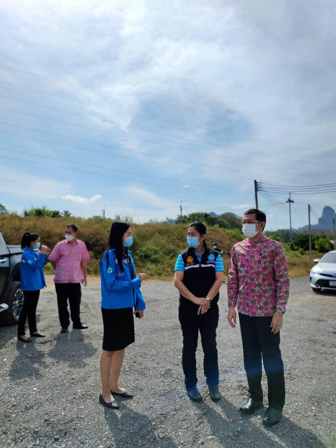 รองผู้ว่าฯ พังงา ตรวจเยี่ยมสาขาพังงา ติดตามสถานการณ์น้ำ รับบริการน้ำประปาหน้าแล้ง
