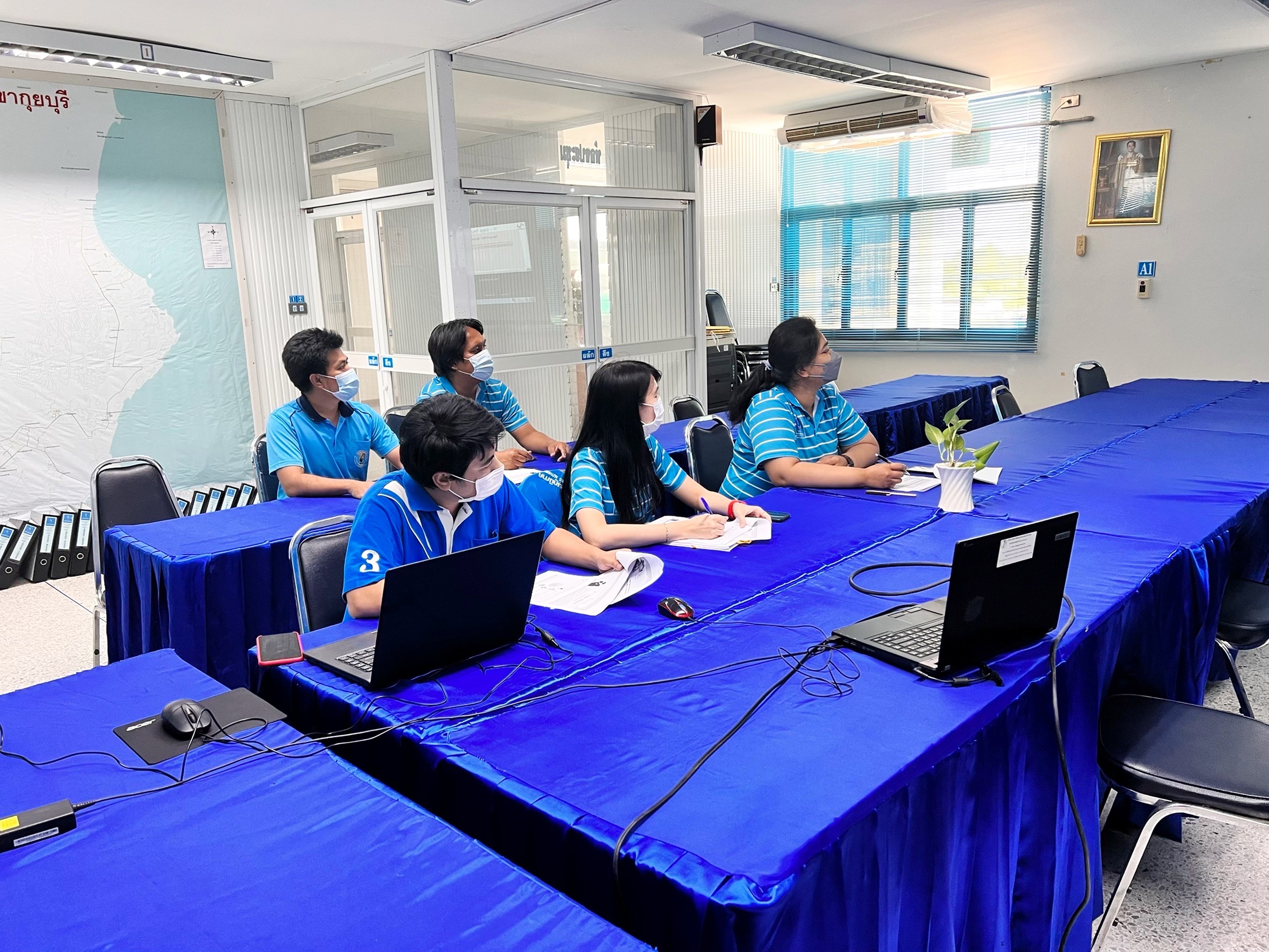 กปภ.สาขากุยบุรีเข้าร่วมรับการฝึกอบรมหลักสูตร Smart Customer Touchpoint รุ่นที่ 1/65