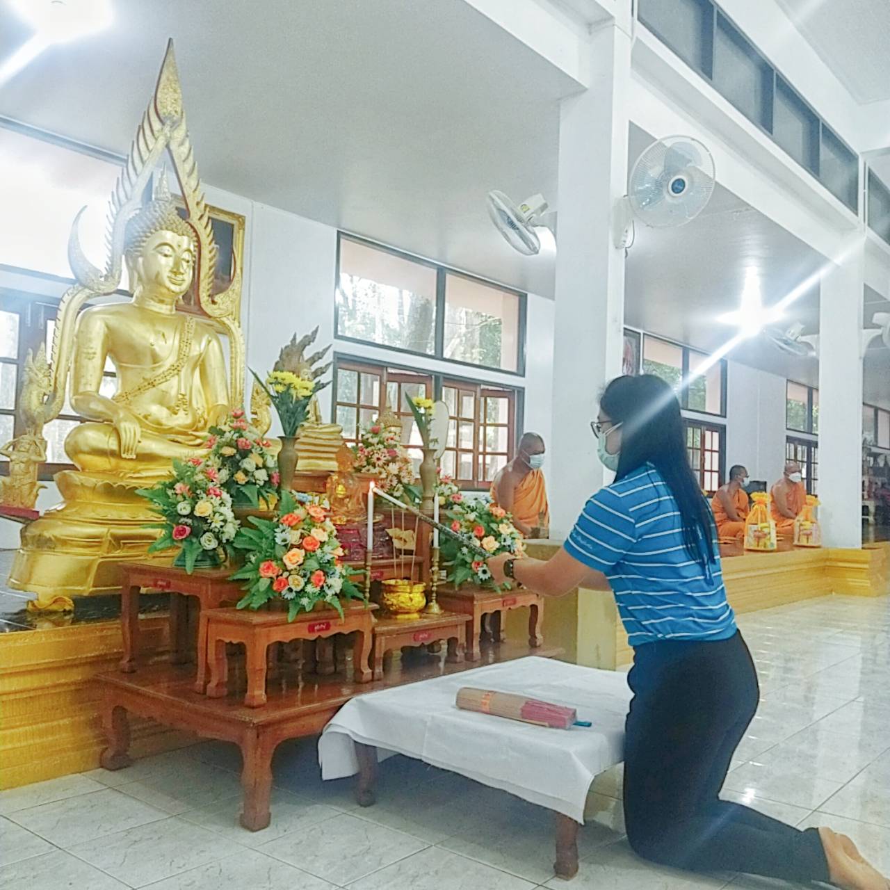 การประปาส่วนภูมิภาคสาขาทุ่งสง จัดกิจกรรมทำบุญเนื่องในวันคล้ายวันสถาปนา กปภ.ครบรอบ 43 ปี