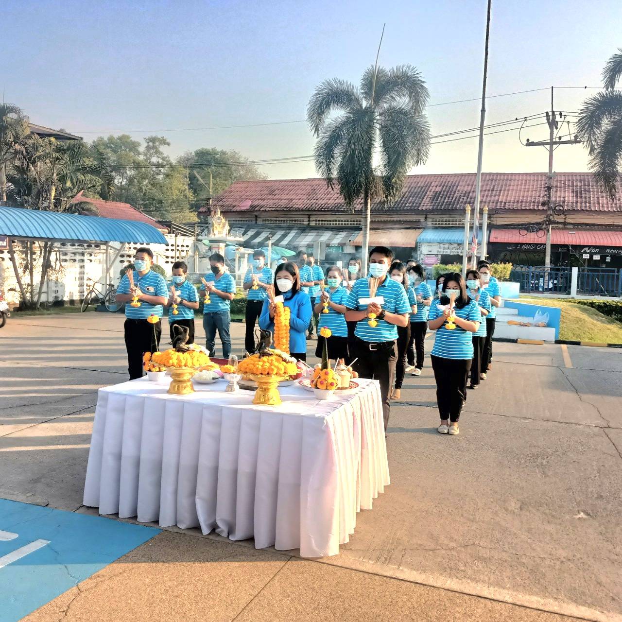 กปภ.สาขากาญจนบุรี จัดกิจกรรมเนื่องในวันคล้ายวันสถาปนา กปภ.ครบรอบ 43 ปี