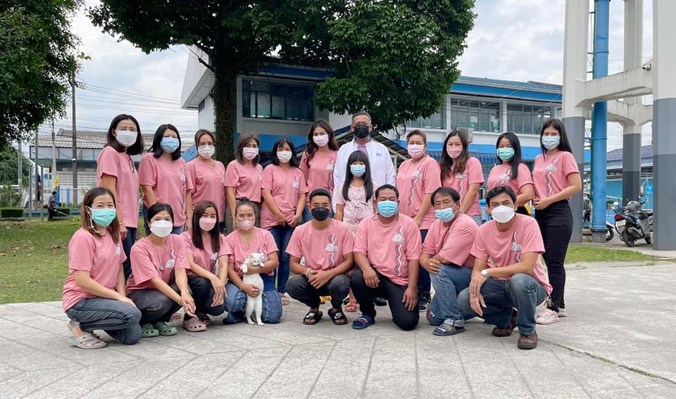 กปภ.สาขาระนอง ร่วมทำบุญสำนักงาน เนื่องในวันคล้ายวันสถาปนา ครบรอบ 43 ปี การประปาส่วนภูมิภาค