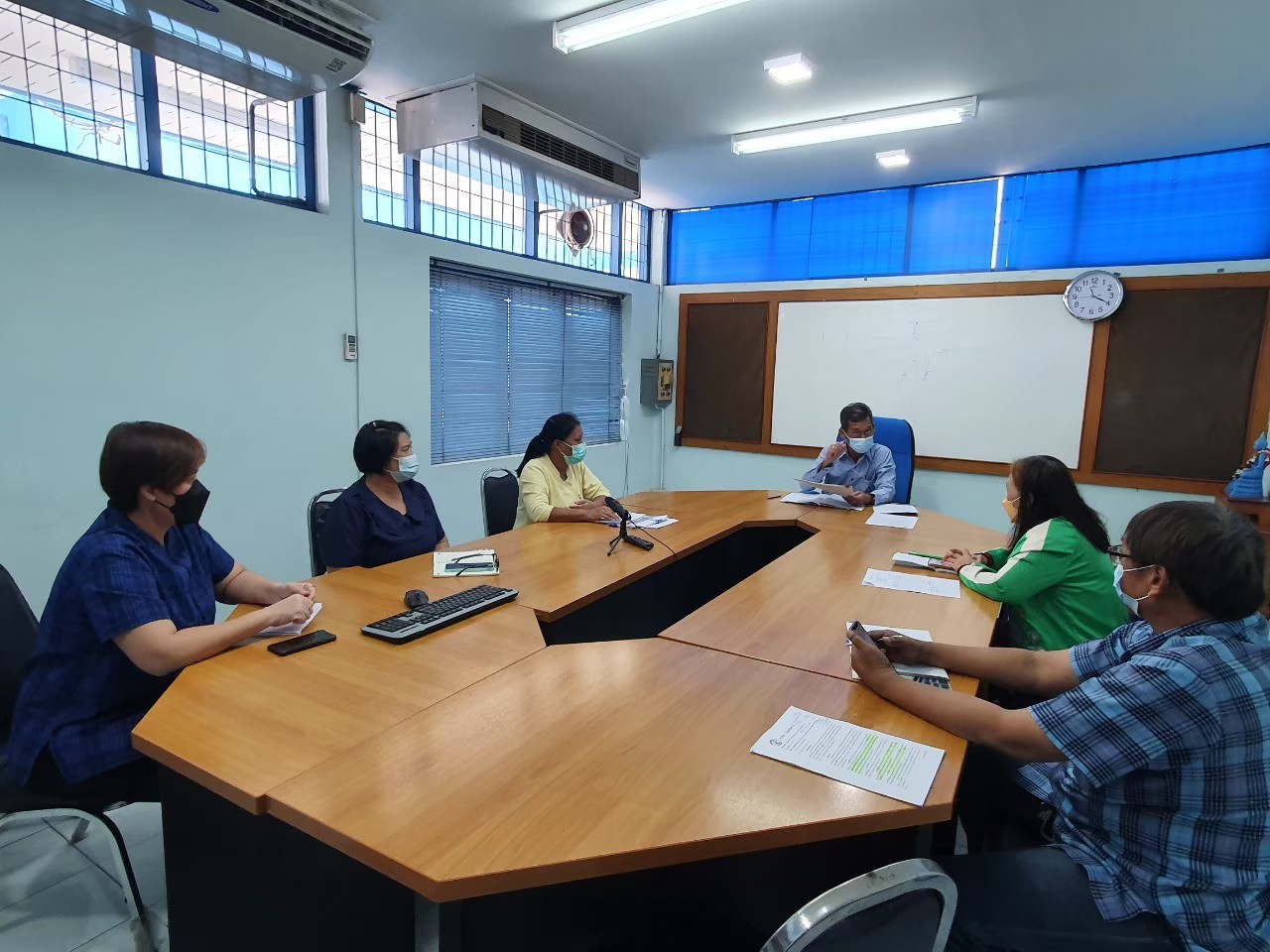 กปภ.สาขาบางปะกง จัดกิจกรรม Morning talk ครั้งที่ 3/2565