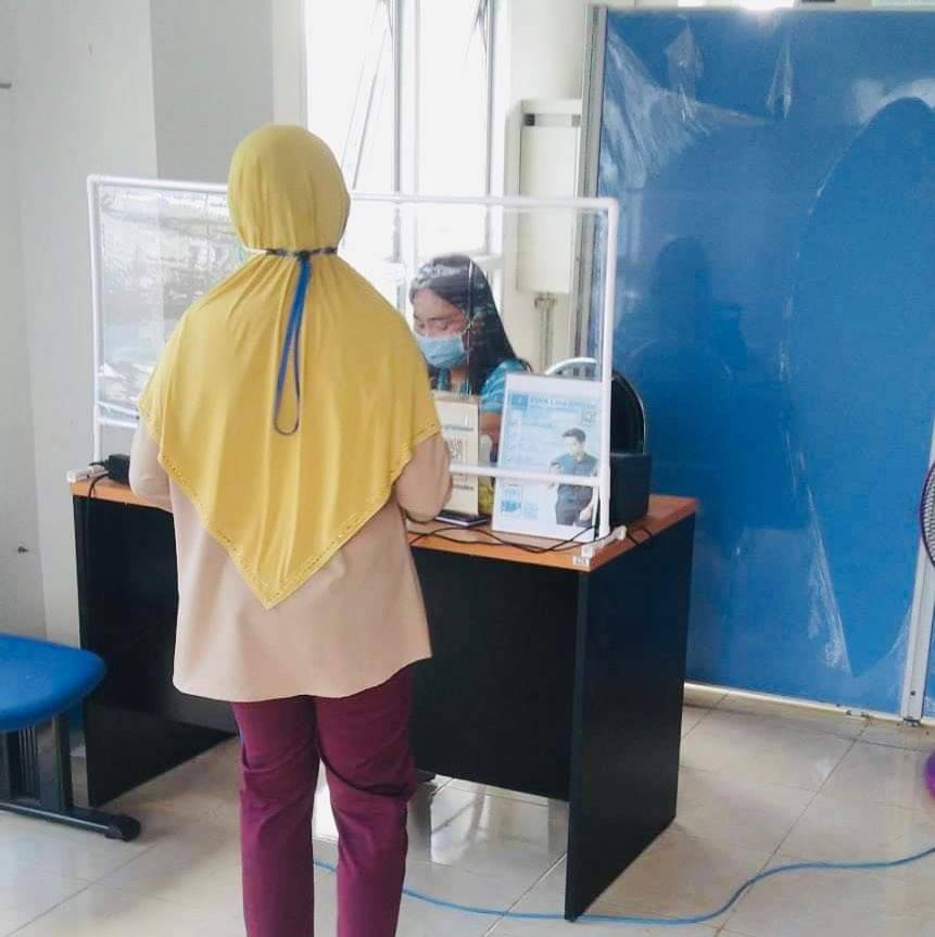 กปภ.สาขาภูเก็ต  รับชำระค่าน้ำประปานอกสถานที่ครั้งที่ 1 ประจำเดือนมีนาคม 2565 ณ สถานีผลิตน้ำบ้านบางโจ