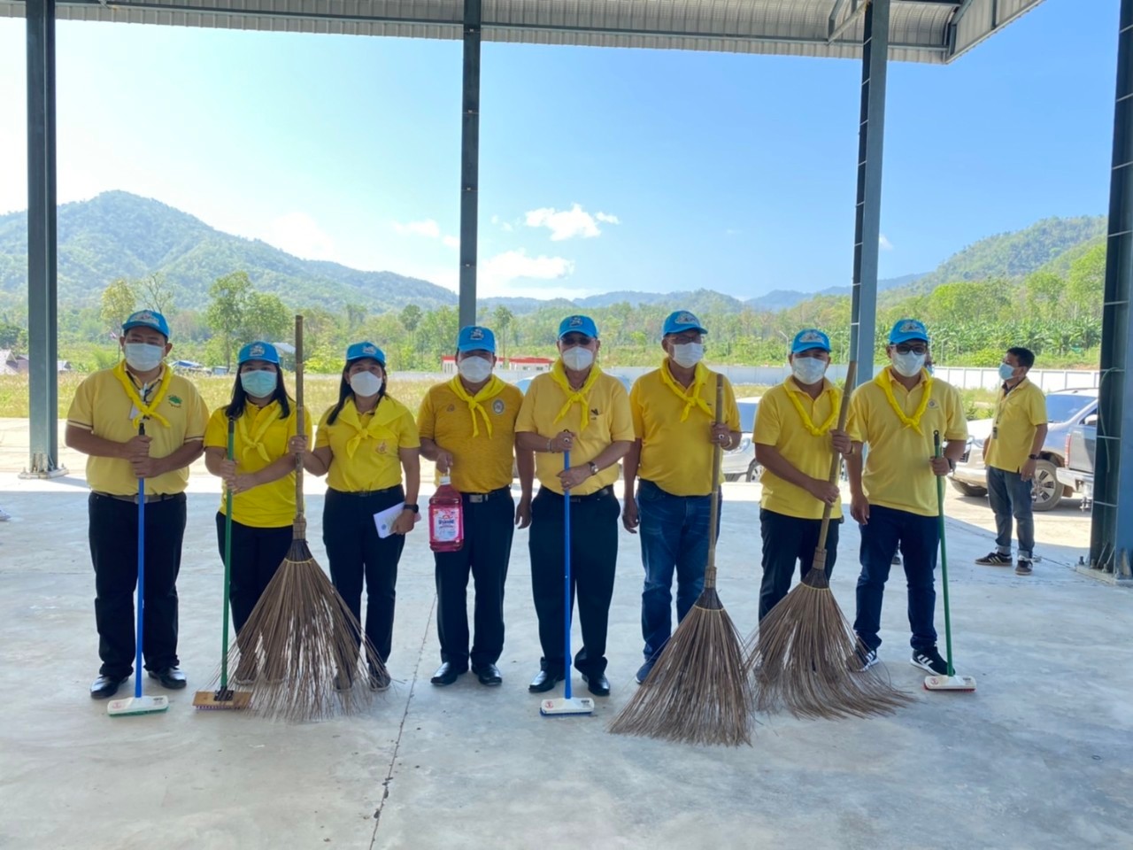 กปภ.สาขากาญจนบุรี เข้าร่วมกิจกรรมจิตอาสาพัฒนา เนื่องในวันคล้ายวันพระราชสมภพของพระบาทสมเด็จพระนั่งเกล้าเจ้าอยู่หัว