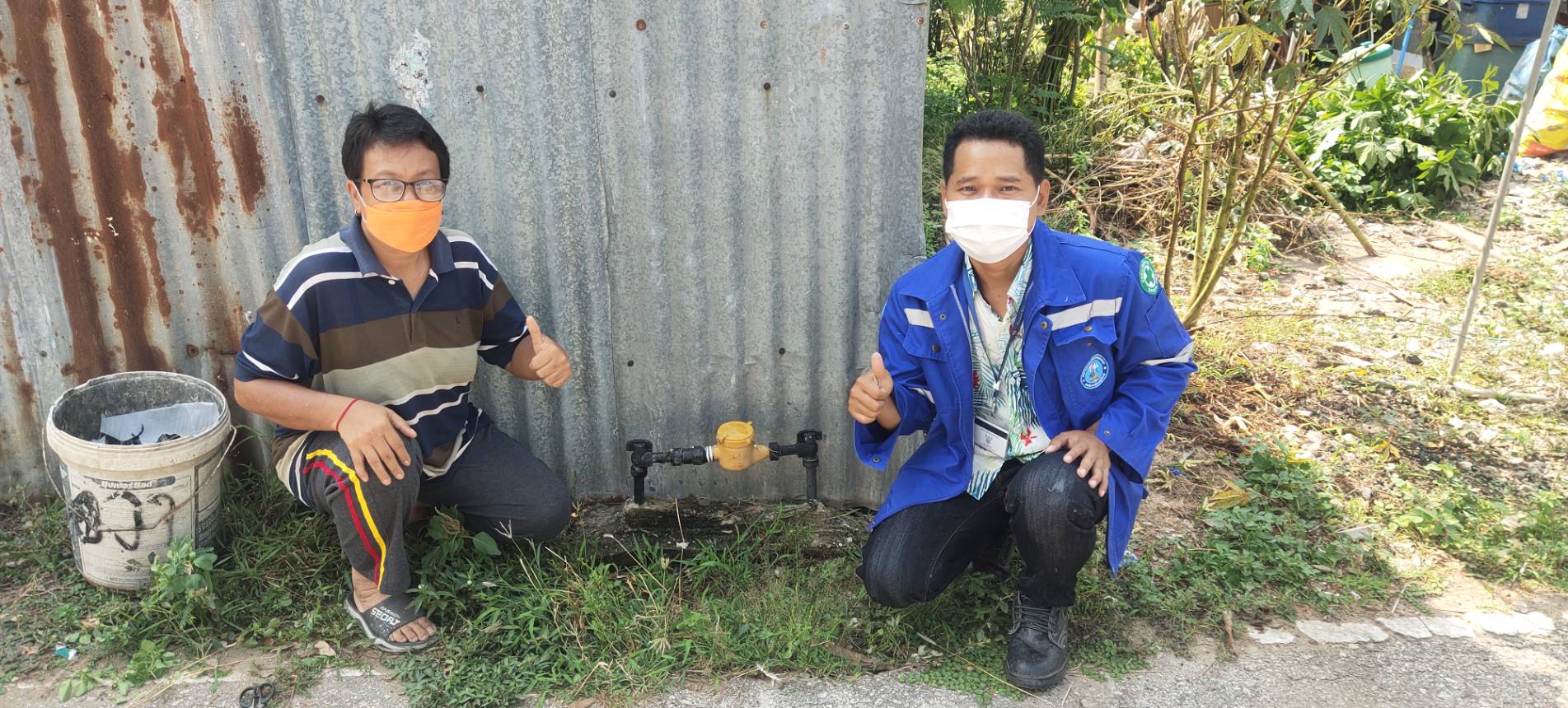 กปภ.สาขากำแพงเพชร ส่ง Mr.ประปา ตรวจสอบมาตรวัดน้ำ แก้ปัญหาจบลูกค้าประทับใจ