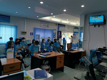 กปภ.สาขาพยุหะคีรีจัดกิจกรรม Morning talk ครั้งที่ 9/2565 วันที่ 15 มิถุนายน 2565