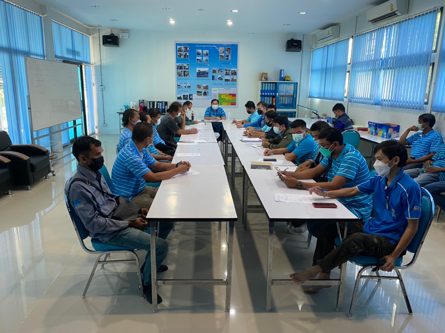 กปภ.สาขามหาสารคาม จัดประชุมสายงานผลิต ติดตามการดำเนินงาน ISO, Water is Life และ WSP