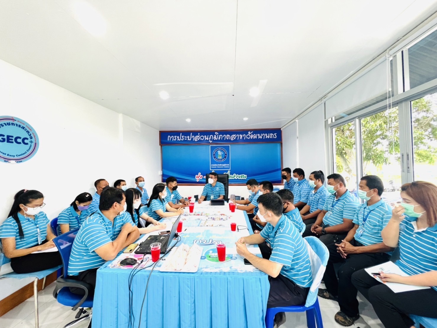 การประปาส่วนภูมิภาคสาขาวัฒนานคร กิจกรรมสนทนายามเช้า (Morning Talk) ครั้งที่ 9/2565 ประจำมิถุนายน 2565