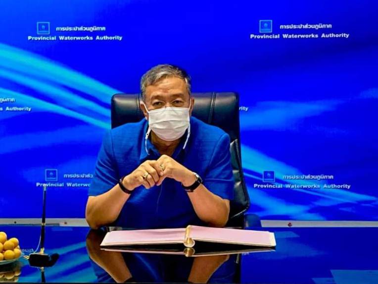 การประปาส่วนภูมิภาคสาขาฮอด ให้การต้อนรับ ประธานกรรมการการประปาส่วนภูมิภาค  นายธนาคม จงจิระ อธิบดีกรมการปกครอง