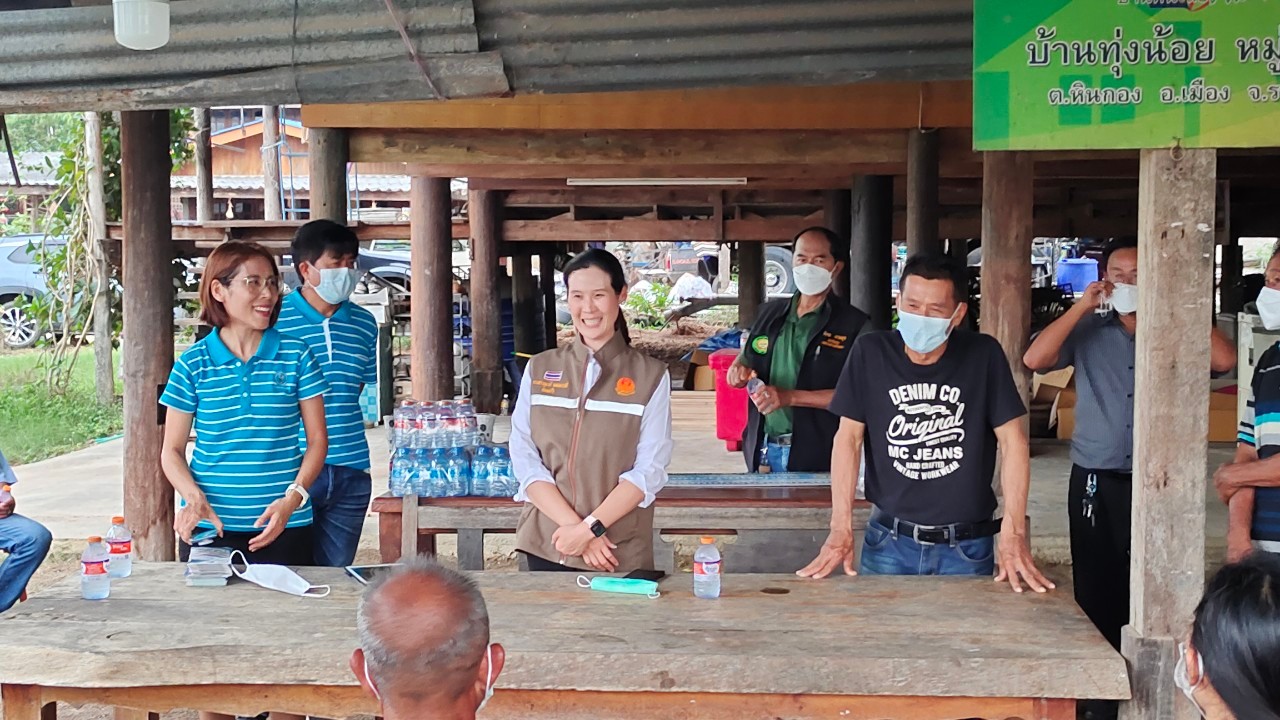 กปภ.สาขาราชบุรี  ร่วมทำประชาคมสำรวจความต้องการใช้น้ำการประปาส่วนภูมิภาคในพื้นที่ ตำบลหินกอง