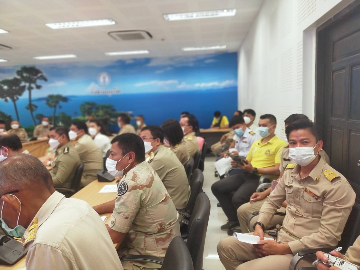 กปภ.สาขาภูเก็ต  เข้าร่วมประชุมการบริหารจัดการสถานการณ์อุทกภัยและการให้ความช่วยเหลือ