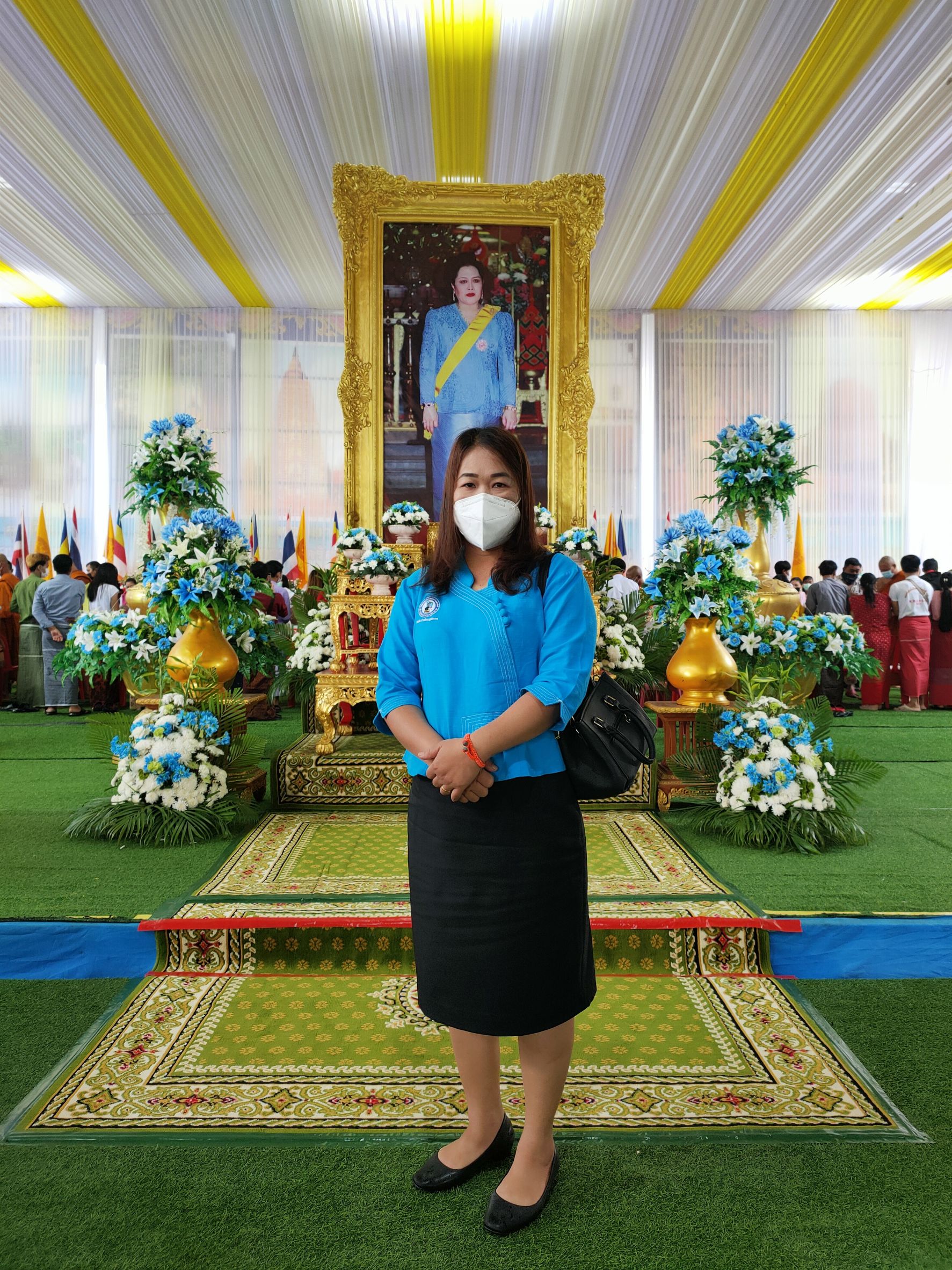 กปภ.สาขาสมุทรสาคร เข้าร่วมพิธีมอบคัมภีร์เทศน์เฉลิมพระเกียรติฯ