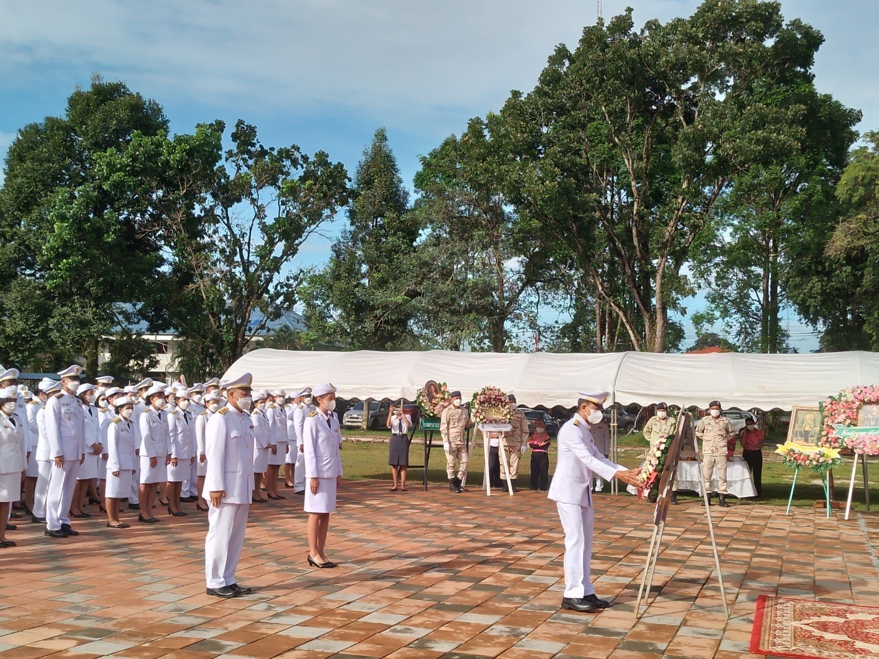 การประปาส่วนภูมิภาคสาขาตะกั่วป่า ร่วมพิธีวางพวงมาลา เนื่องในวันคล้ายวันสวรรคตพระบาทสมเด็จพระจุลจอมเกล้าเจ้าอยู่หัว 23 ตุลาคม 2565