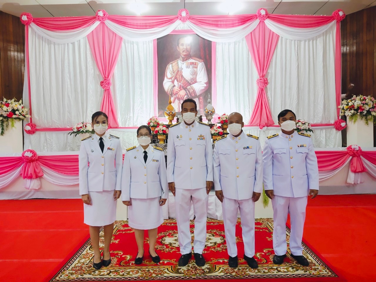 กปภ.สาขาท่ามะกา เข้าร่วมพิธีวางพวงมาลา กิจกรรมน้อมรำลึกเนื่องในวันคล้ายวันสวรรคต พระบาทสมเด็จพระจุลจอมเกล้าเจ้าอยู่หัว  วันเสาร์ที่ 23 ตุลาคม 2565