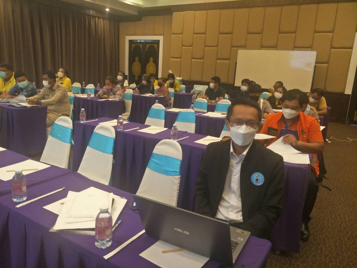 กปภ.สาขาภูเก็ต  เข้าร่วมประชุมระดับกลุ่ม ครั้งที่ 1 โครงการศึกษาแผนหลักแบบบูรณาการเพื่อการบรรเทาอุทกภัยแล้งพื้นที่เฉพาะ (Area Based) เกาะภูเก็ต