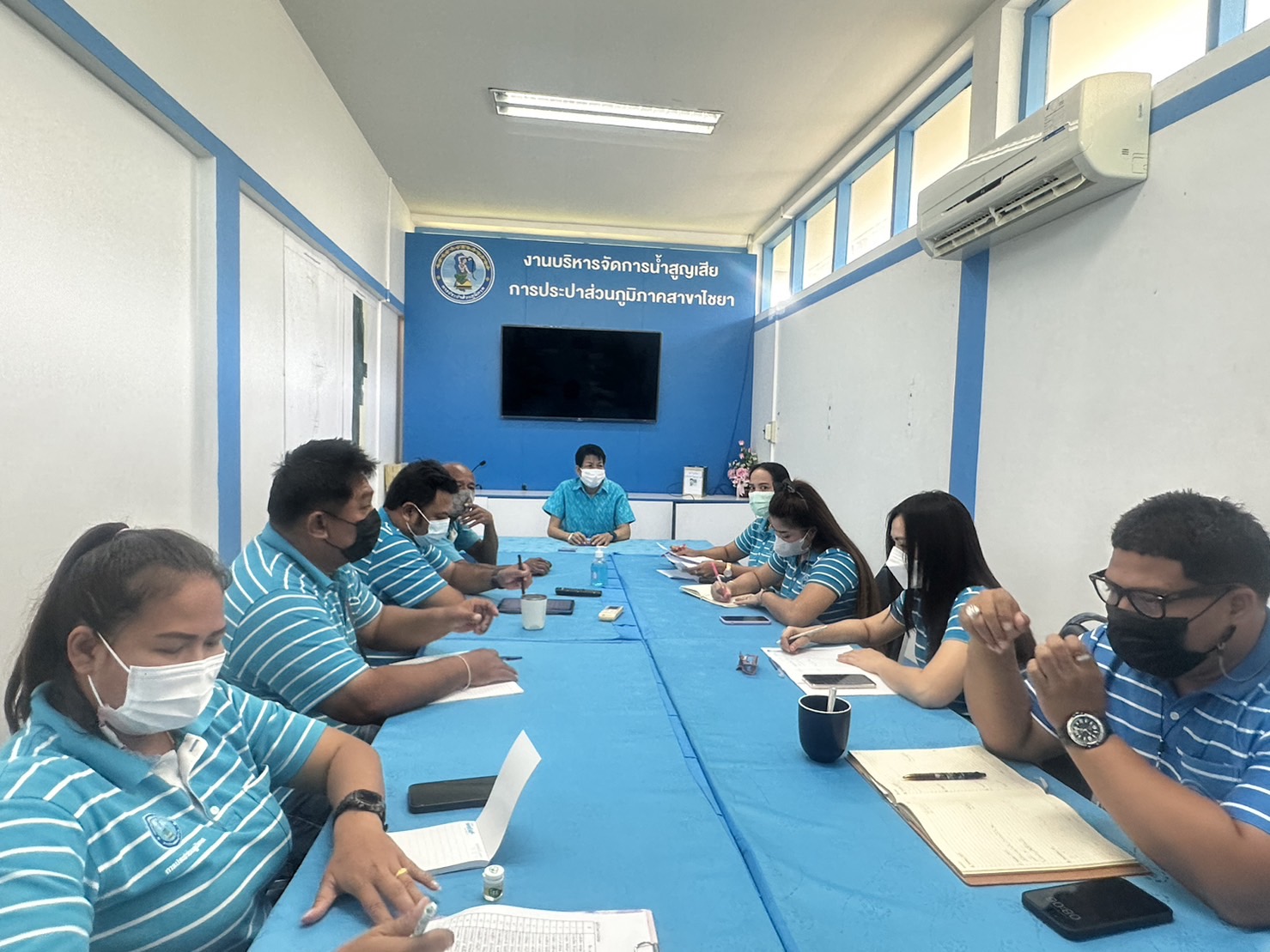 การประปาส่วนภูมิภาคสาขาไชยา จัดกิจกรรมสนทนายามเช้า (Morning Talk) ครั้งที่ 2/2566