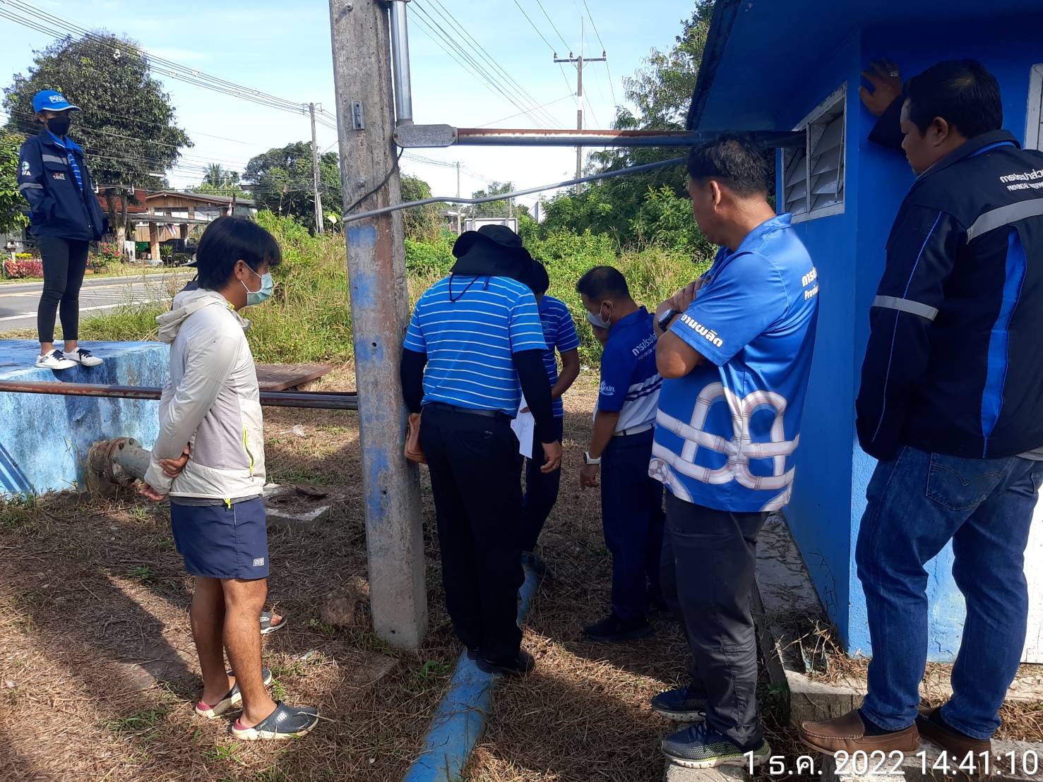 การประปาส่วนภูมิภาคสาขาขลุง ลงพื้นที่สำรวจหาท่อแตก-รั่ว ครั้งที่ 7 บริเวณหมู่ที่ 5,หมู่ที่ 6 ต.ปากน้ำแหลมสิงห์