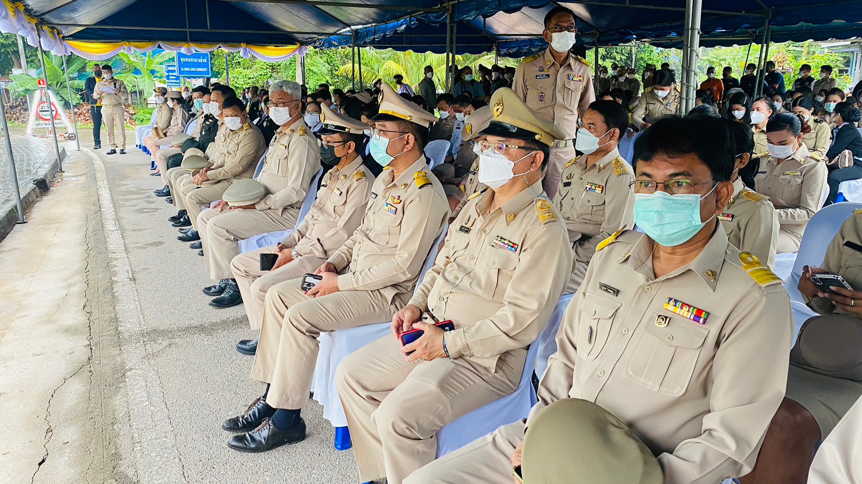 การประปาส่วนภูมิภาคสาขาชุมพร ร่วมกิจกรรม จัดพิธีรำลึกสดุดีวีรกรรมยุวชนทหารที่สะพานท่านางสังข์ อ.เมือง จ.ชุมพร
