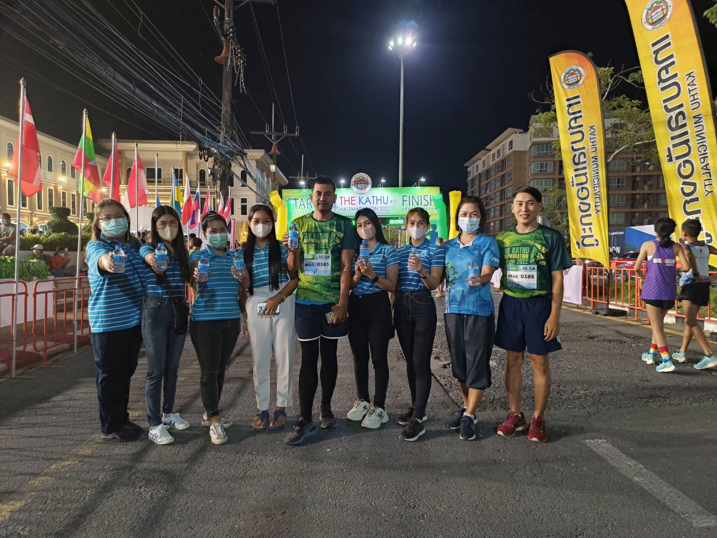 กปภ.สาขาภูเก็ต เข้าร่วมเป็นเกียรติในพิธีเปิดการแข่งขันเดิน - วิ่ง กะทู้ฮาล์ฟมาราธอน ครั้งที่ 25