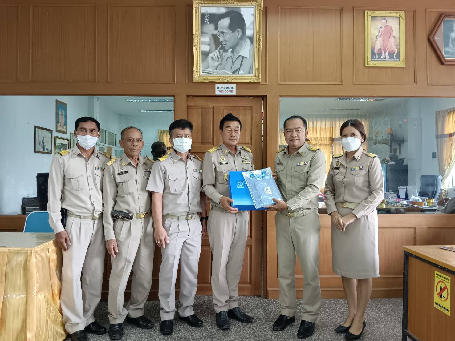 การประปาส่วนภูมิภาคสาขาจันดี ออกพบปะผู้ใช้น้ำรายใหญ่